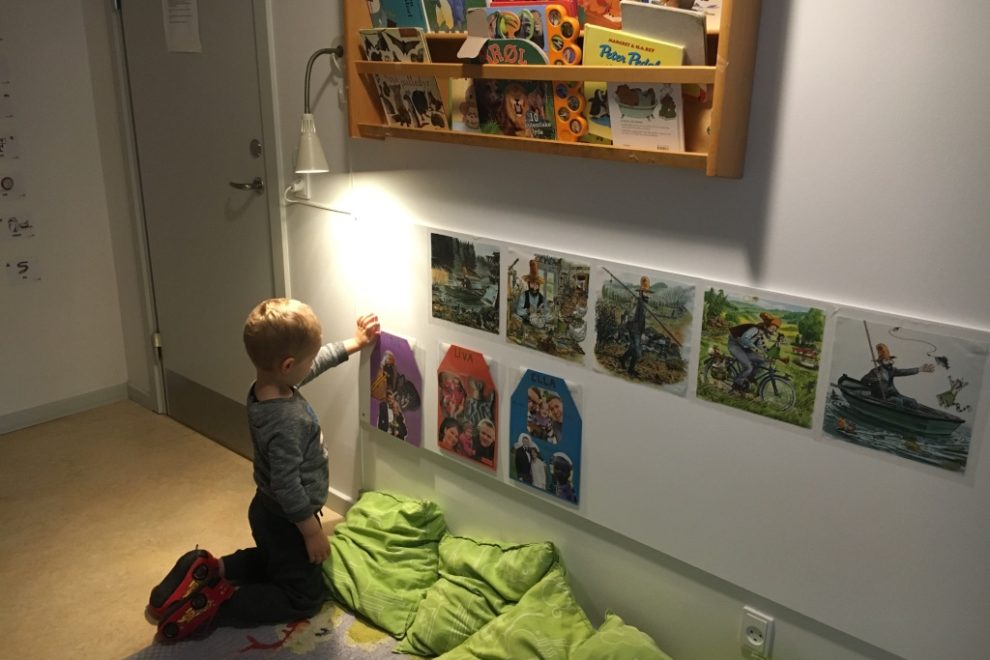 Når vi er bevidste omkring vores læringsmiljøerne og udnytter hele rummet, hele institutionen