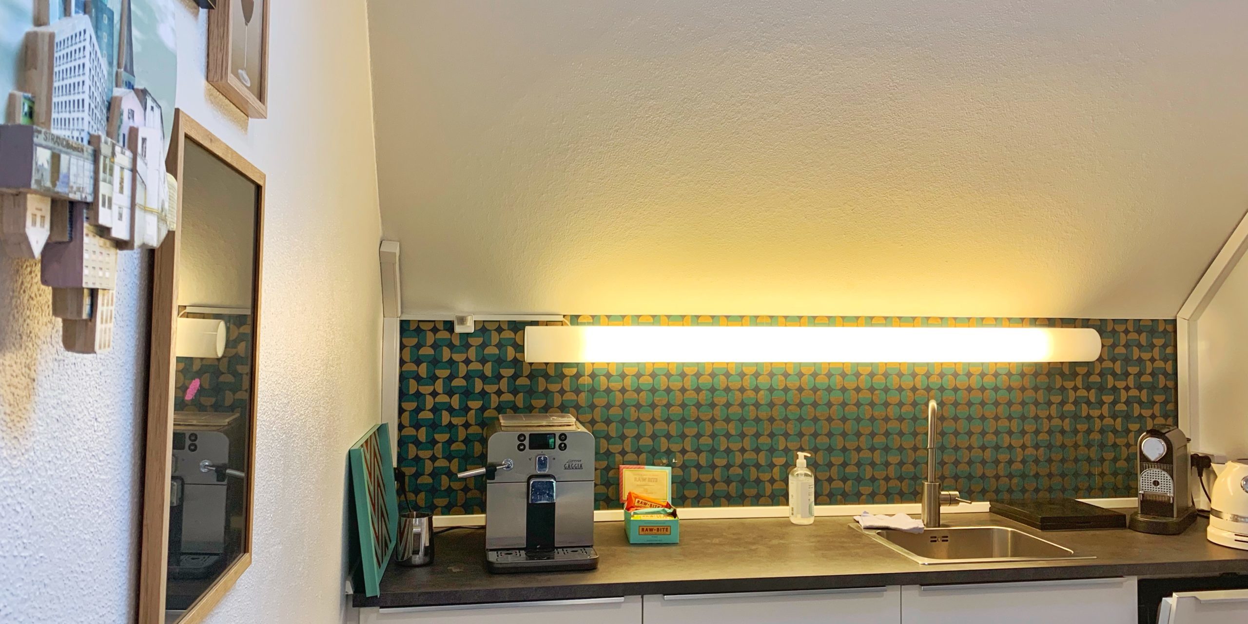 Tapet giver stemning