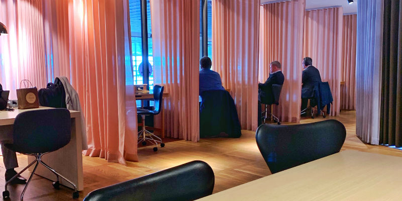 Fremtidens kontorindretning eksempel fra Københavens lufthavn