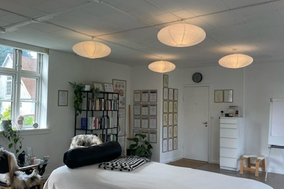 Indretningen af en traumeklinik bør først og fremmest skabe et miljø, der føles trygt og indbydende. Valg af pære, farve og møblernes placring kan være med til at skabe ro og tryghed