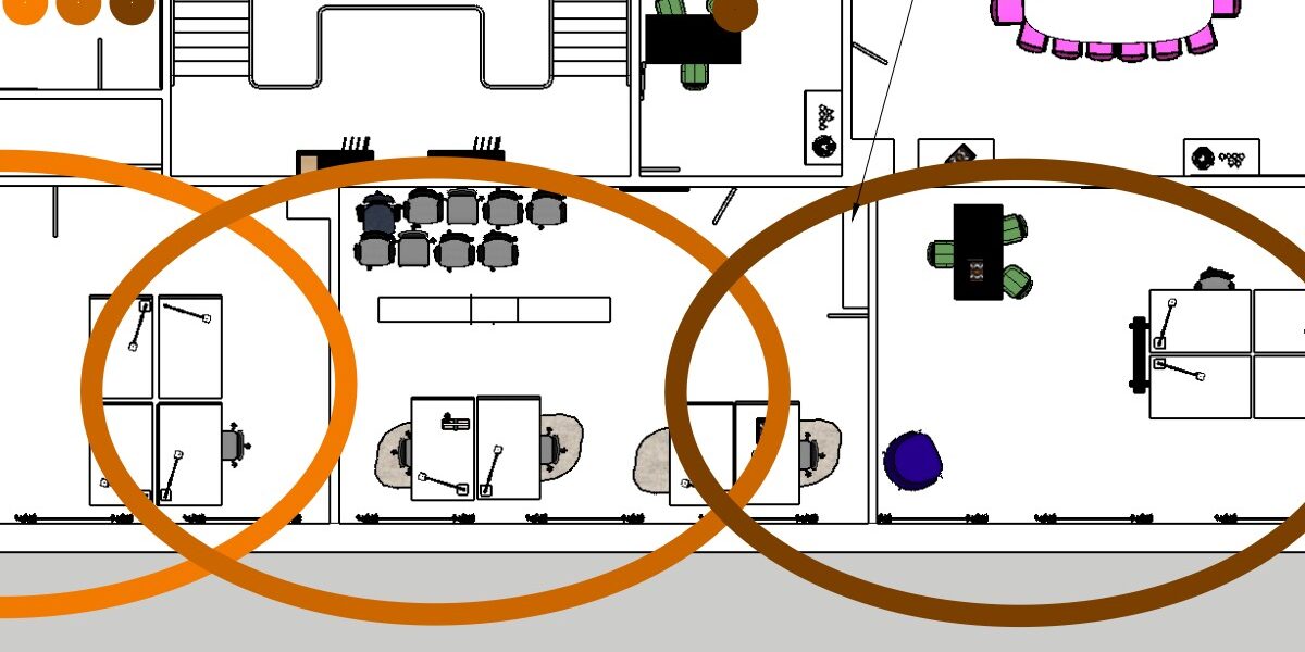 Zoneopdeling af arbejdspladsen Hvad gør zoneopdeling kontorpladser for sygefraværet?