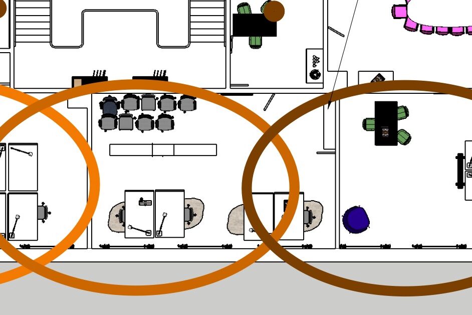 Hvad gør zoneopdeling kontorpladser for sygefraværet?