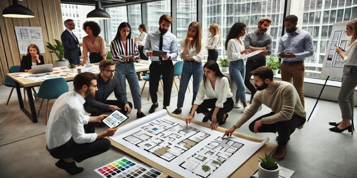 Medarbejderinddragelse er en af de vigtigste faktorer, når det kommer til at skabe arbejdsglæde og funktionelle løsninger Billedet er lavet på/af ChatGPT