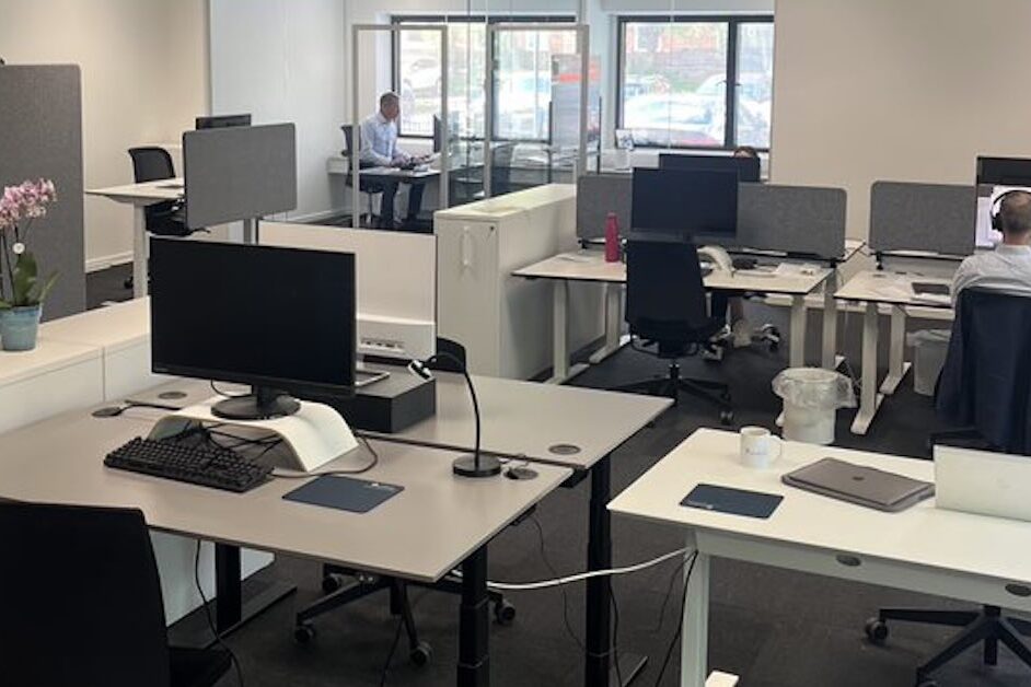 Indretning af nyt kontorlejemål ved vækst