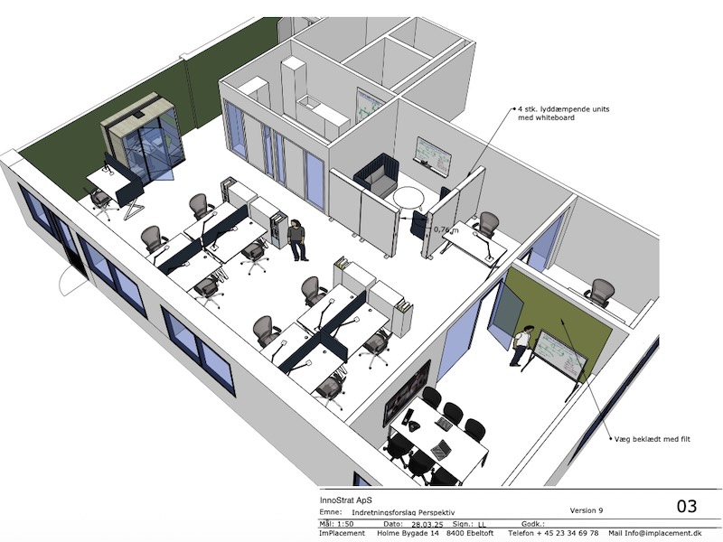 Med udsigt til yderligere ansættelser var det ikke blot et spørgsmål om flere kvadratmeter