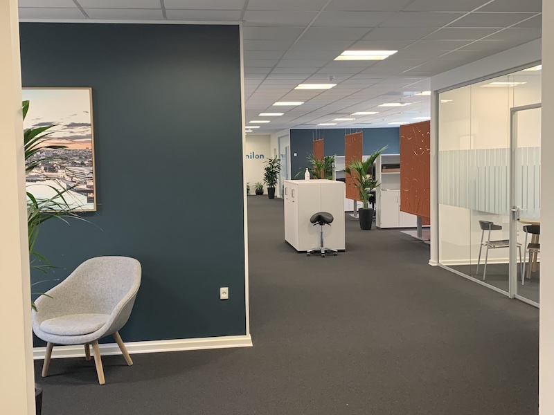 Omilon en virksomhed i vækst Arbejdspladsindretning i vækstvirksomheder